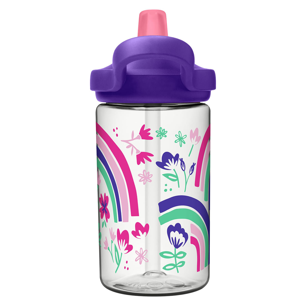 EDDY KIDS 14OZ PLASTIC W | RAINBOW FL
