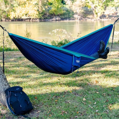 Eagles Nest Outfitters Doublenest Hammock Camping Accessories in Blue Color