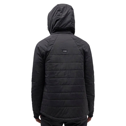 Le Bent Mens Pramrou Insult Hooded Jackets in Black Color
