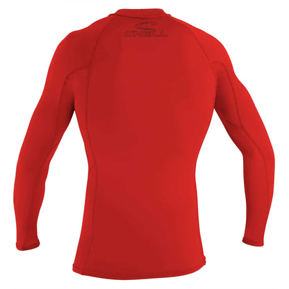 BASIC SKINS 50+ LS RASH | 020-RED