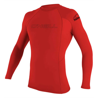 BASIC SKINS 50+ LS RASH | 020-RED