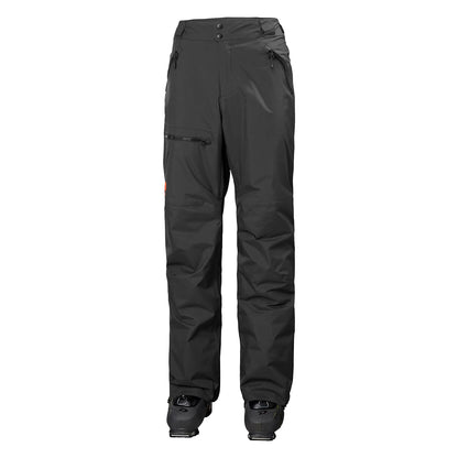 Helly Hansen Mens Sogin Cargo Pant Skiing & Snowboarding Pants in Black Color