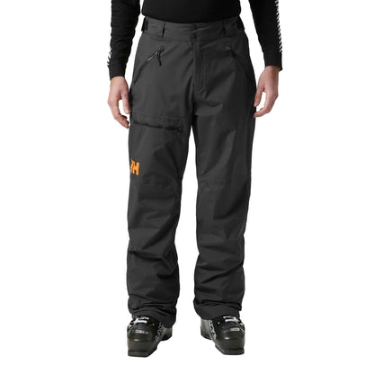 Helly Hansen Mens Sogin Cargo Pant Skiing & Snowboarding Pants in Black Color