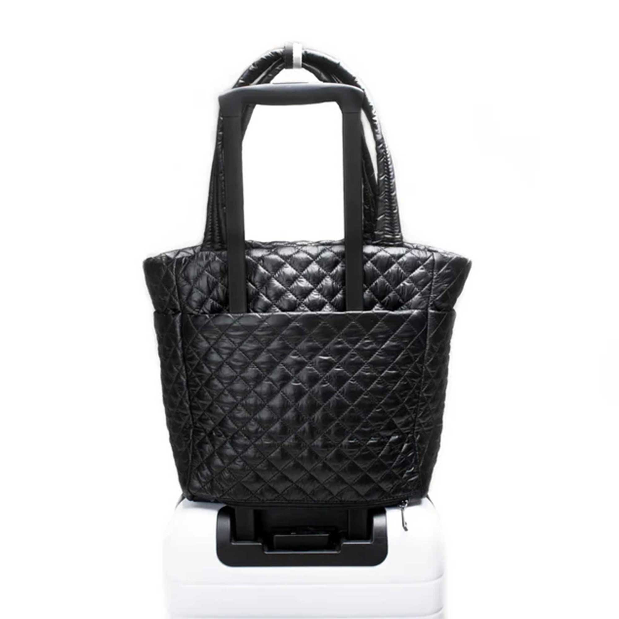 NAOMI TOTE | QUILTED BL