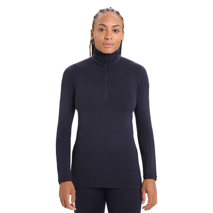 W TECH LS 1/2 ZIP | 401-NAVY