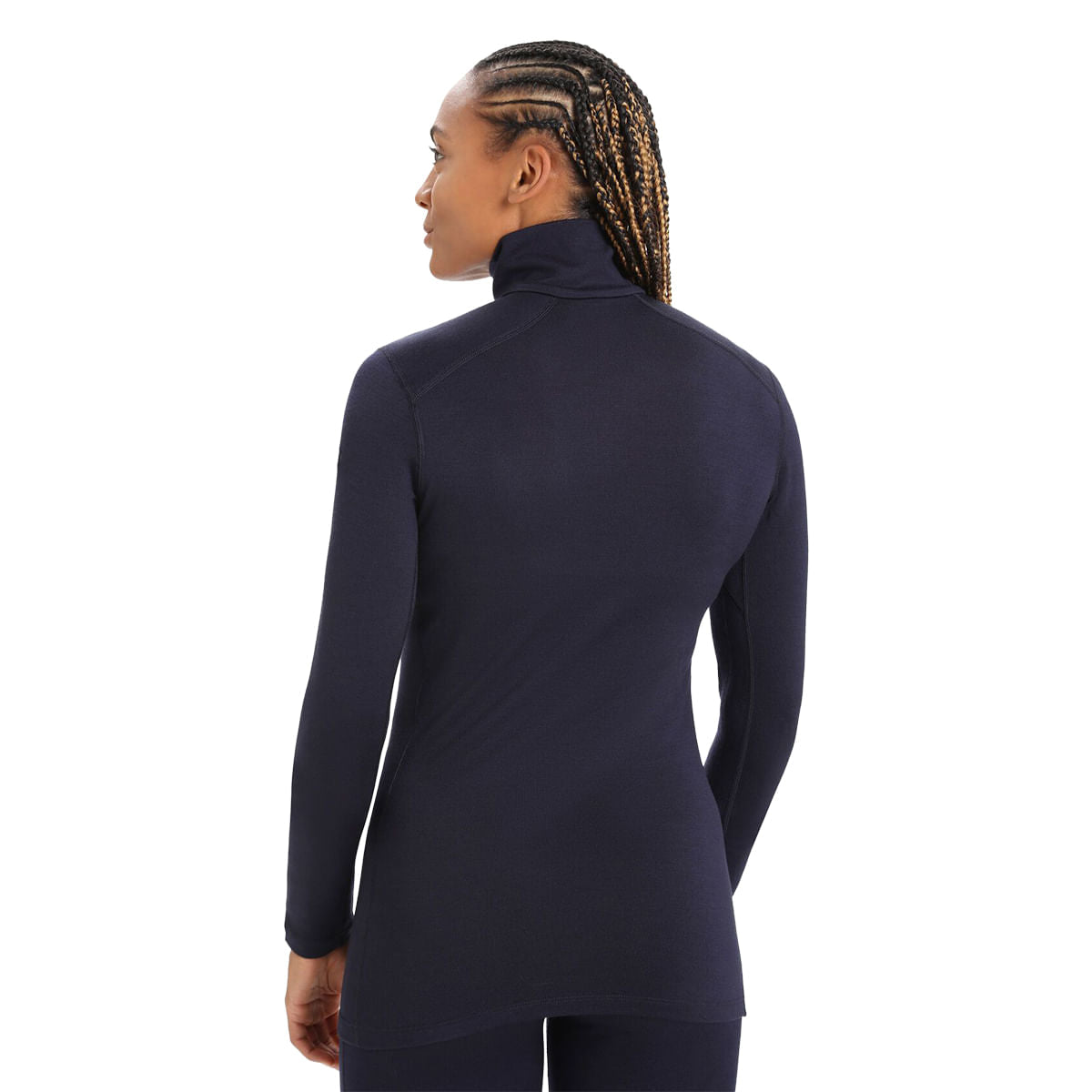 W TECH LS 1/2 ZIP | 401-NAVY