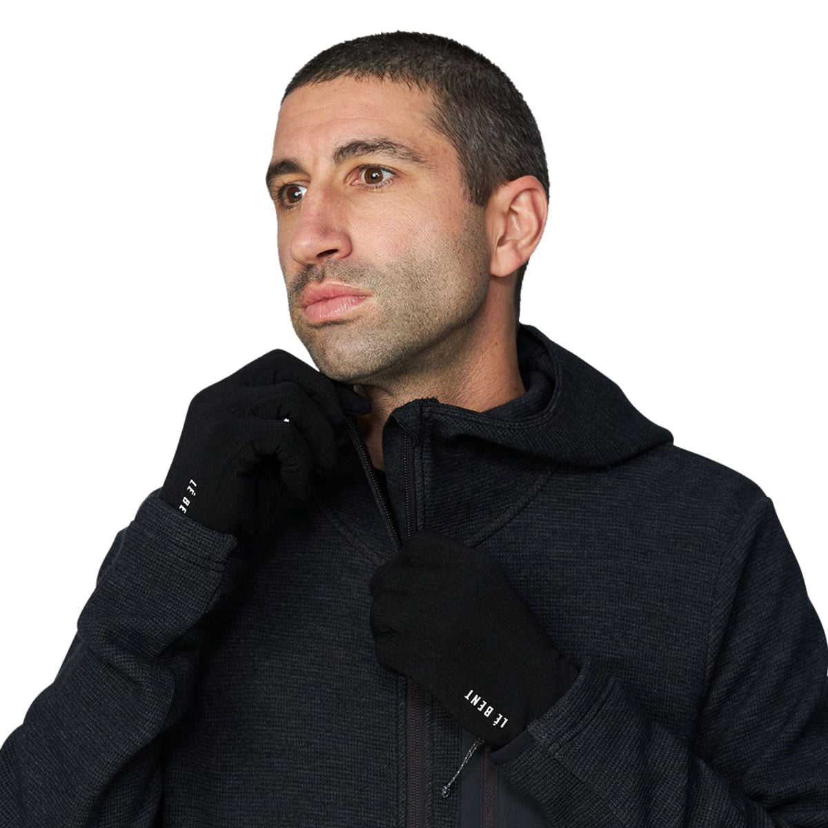 WAFFLE MIDWEIGHT LINERS | BLACK