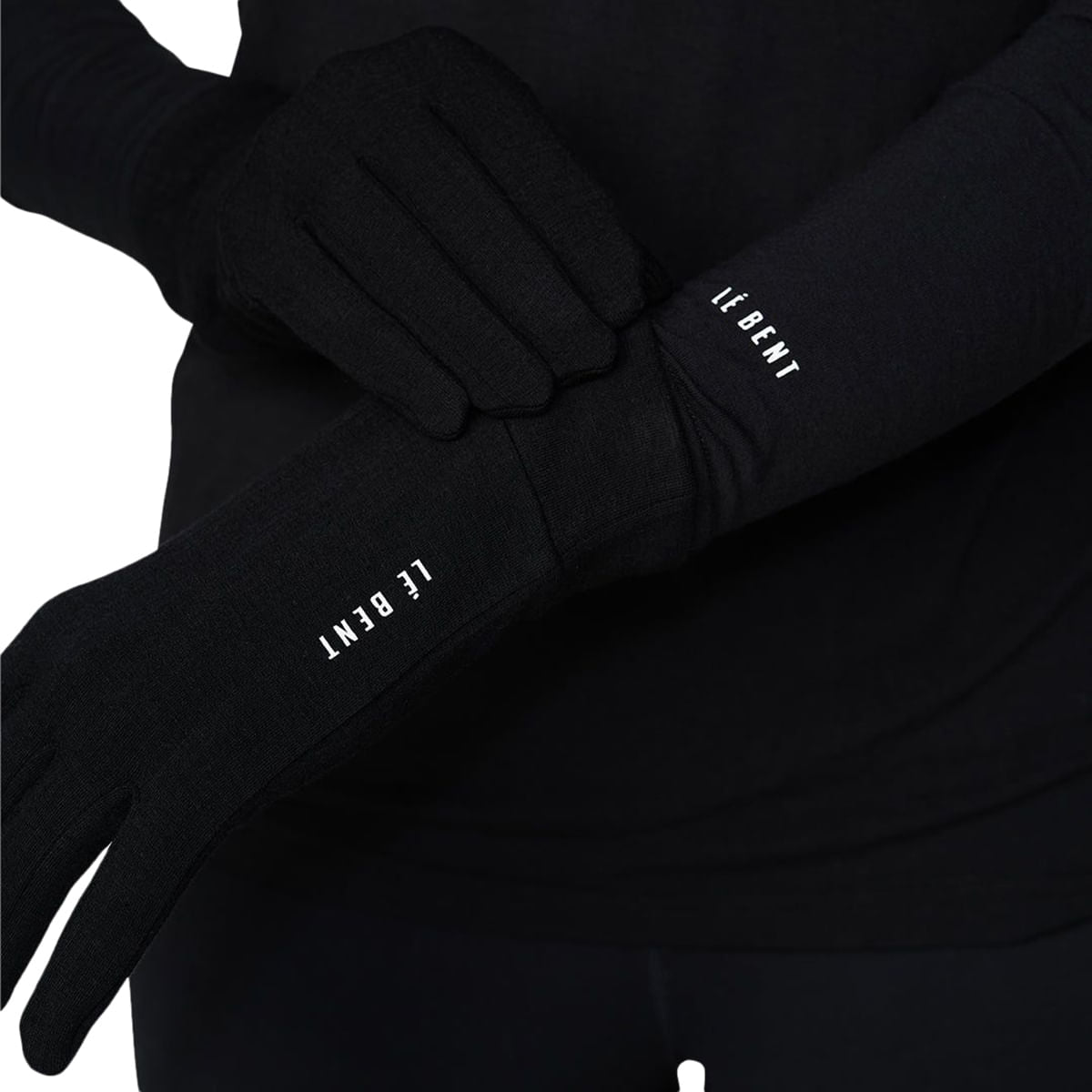 WAFFLE MIDWEIGHT LINERS | BLACK