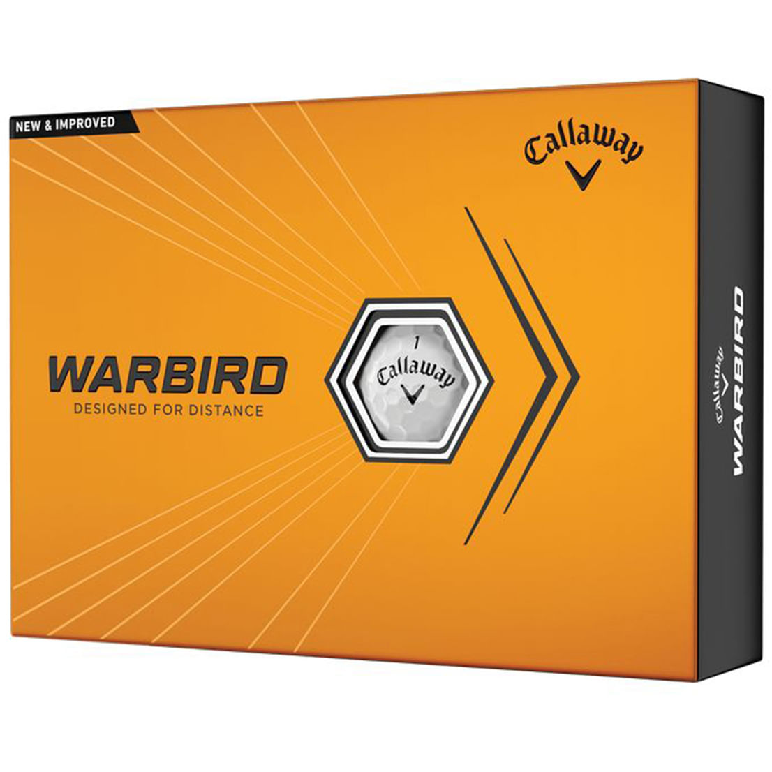 Callaway Golf Womens Warbird 23 Ball Golf Balls in White Color