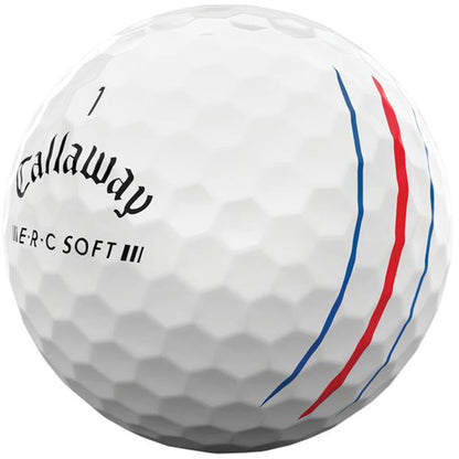 Callaway Golf Erc Soft Trpl Track 23 Golf Balls in White Color