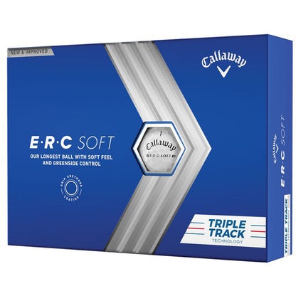 Callaway Golf Erc Soft Trpl Track 23 Golf Balls in White Color