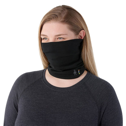 Smartwool Unisex Thermal Merino Rev.Neck Scarves in Black Color