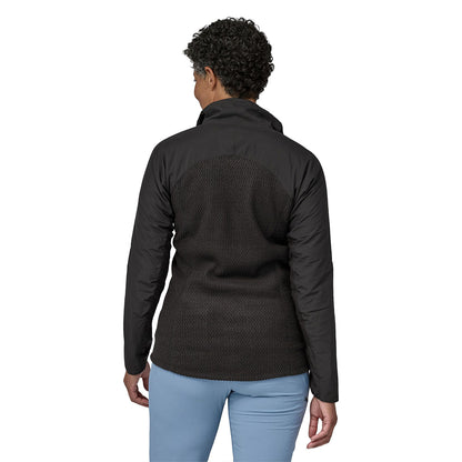 Patagonia WomensNano-Air Light Hybrid Midlayer in Black Color
