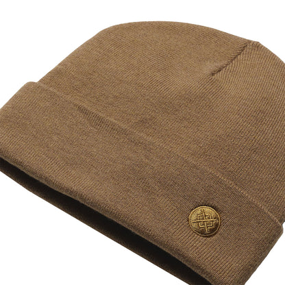 KAMA MERINO WOOL BEANIE | BROWN