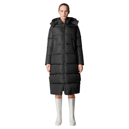 COLETTE LONG PUFFER | BLACK