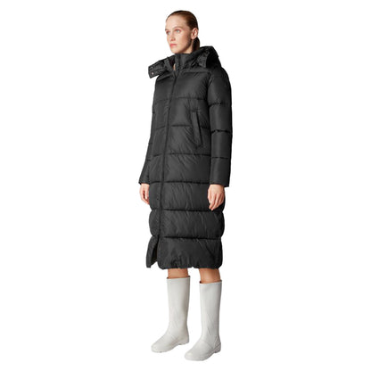 COLETTE LONG PUFFER | BLACK