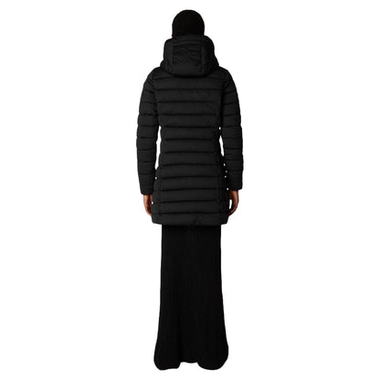 Save The Duck Womens Dorothy City Coats in Black Color