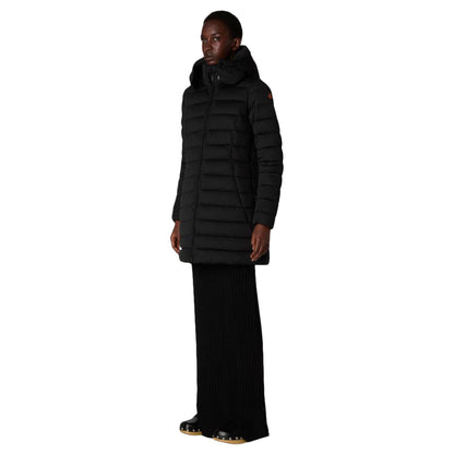 Save The Duck Womens Dorothy City Coats in Black Color
