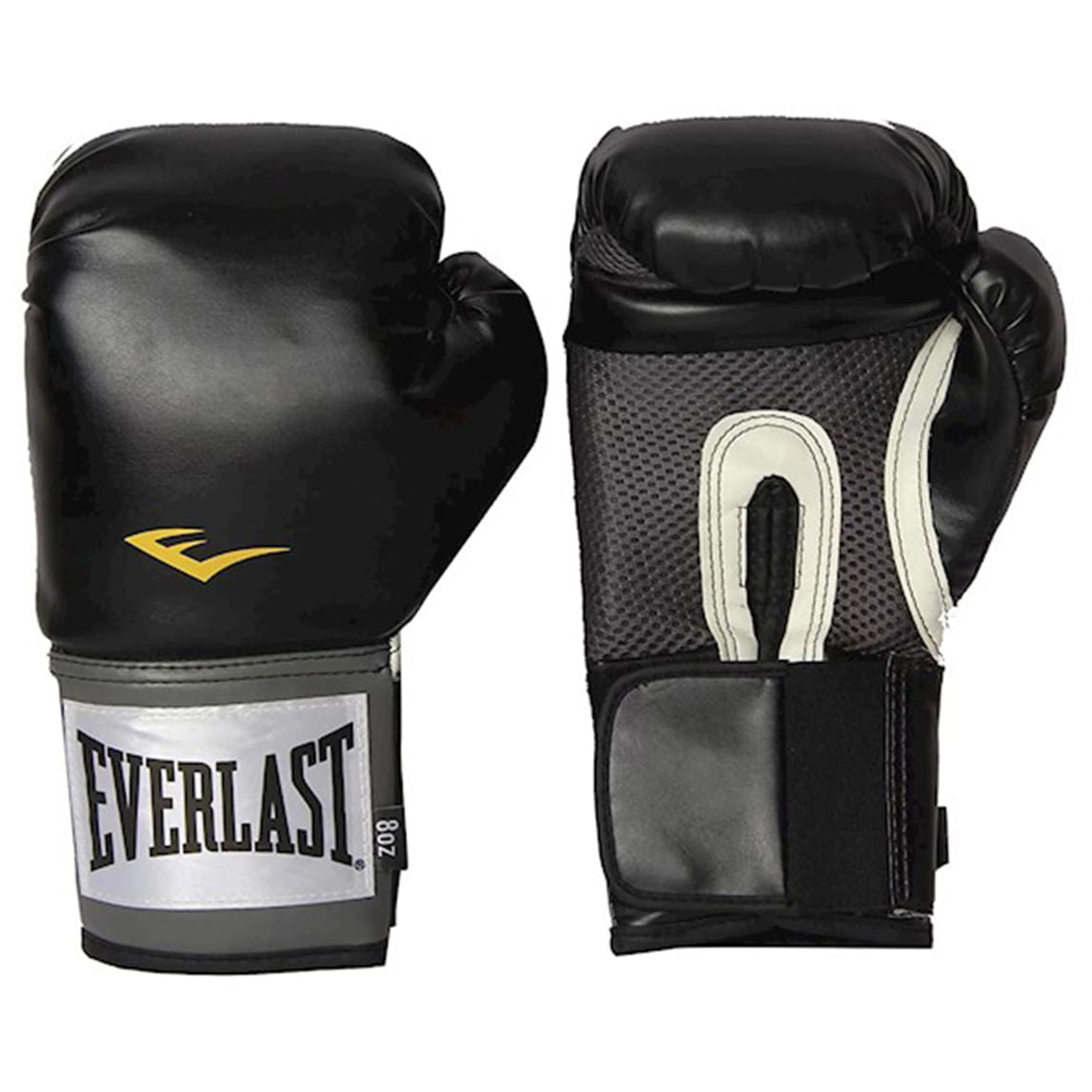 Everlast 16Oz Pro Style 2 Gloves Boxing Gloves in Black Color