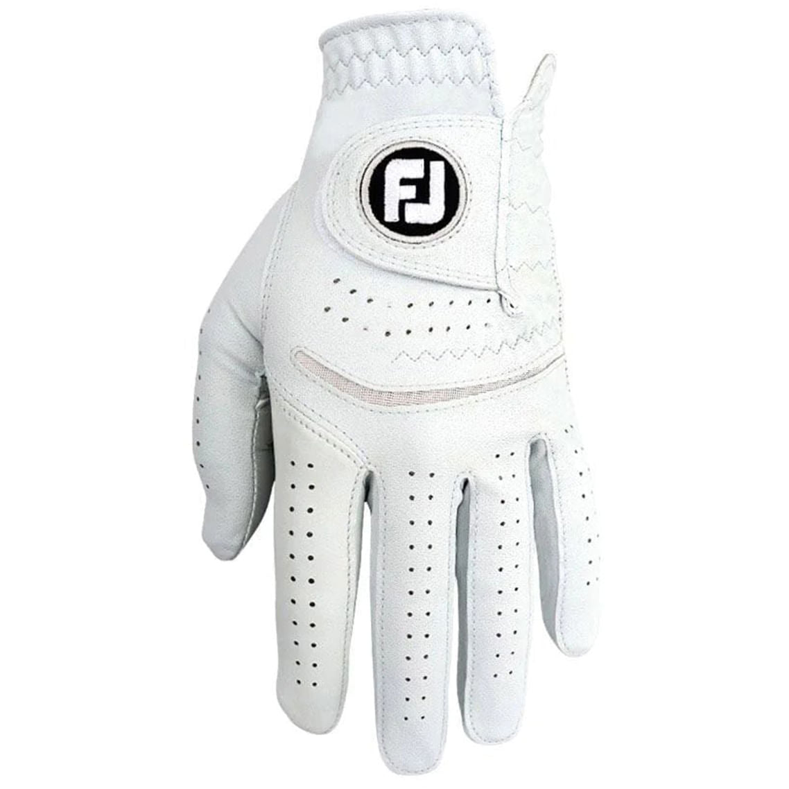Footjoy Mens Countour Flx Glove Rh Golf Gloves in White Color