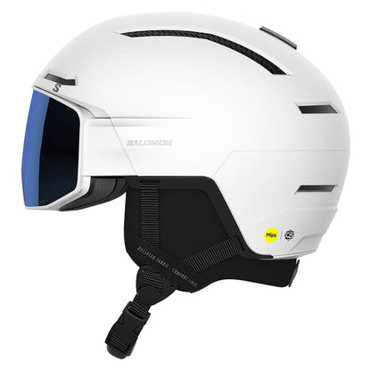 Salomon Unisex Driver Pro Sigma Mips Skiing & Snowboarding Helmets in White Color