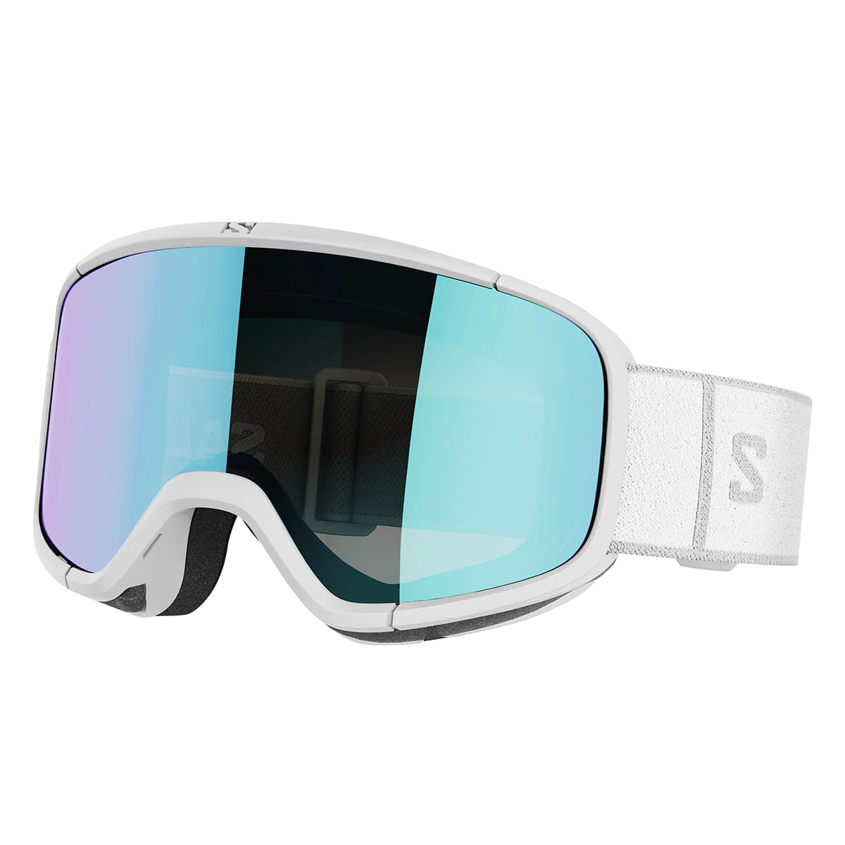Salomon Unisex Aksium 2.0 Skiing & Snowboarding Goggles in White Color