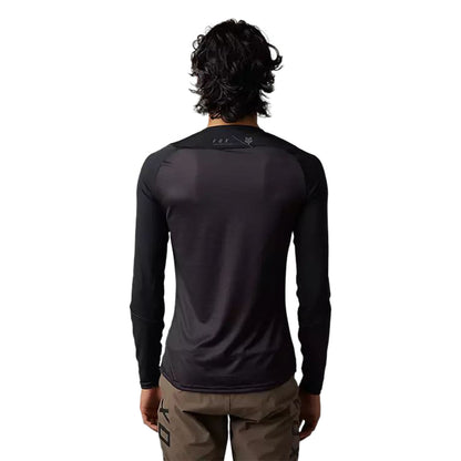 Fox Racing Mens Flexair Accent Jersey in Black Color