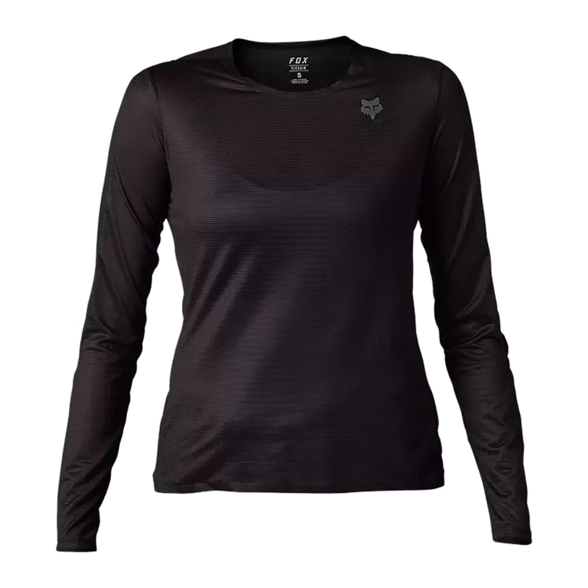Fox Racing Womens Flexair Accent Ls Jerseys in Black Color