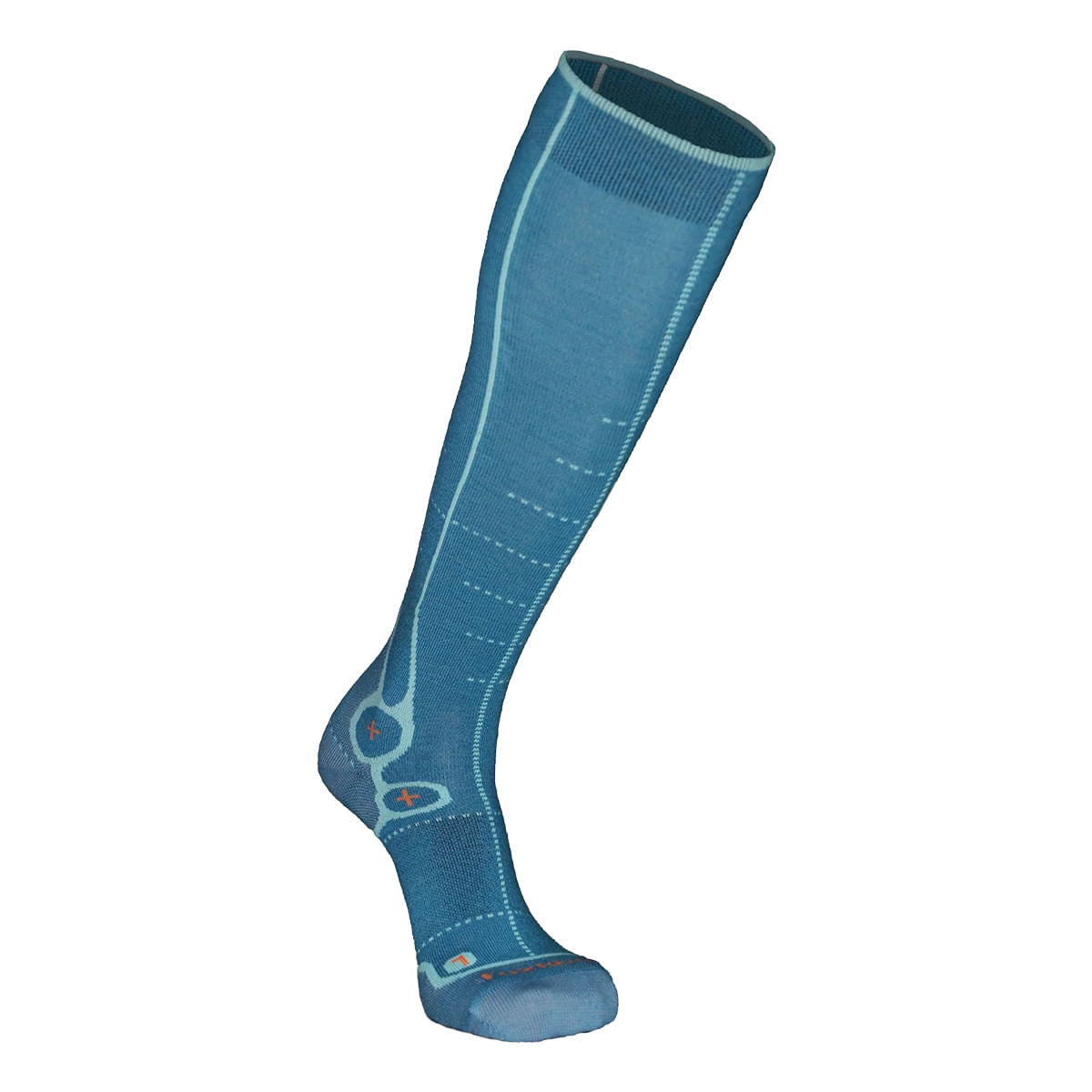WM BOOTFITTER ELITE SOCK | 02018-BLUE