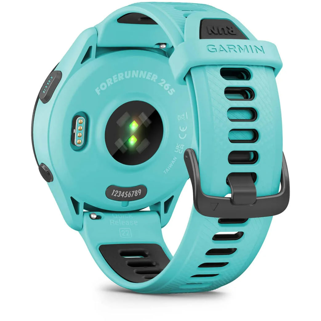 FORERUNNER 265 | AQUA/BLACK