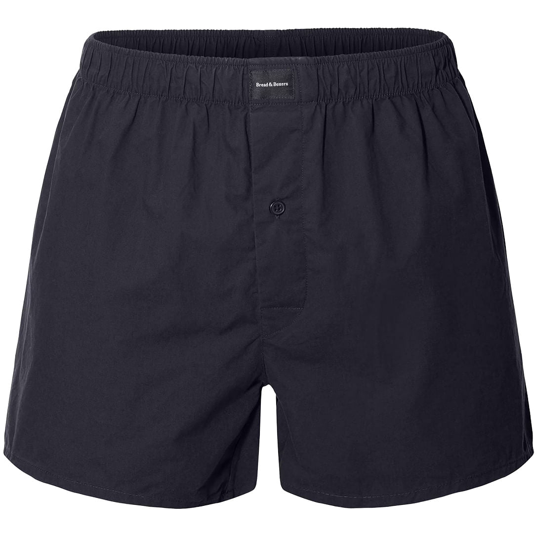 Bread & Boxers Mens Boxer Short 2Pk Underwear in Blue Color