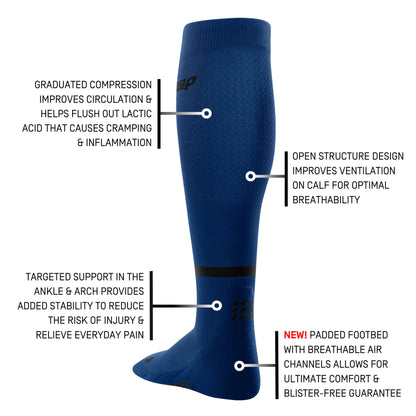 MNS 4.0 COMP.RUN SOCKS | BLUE