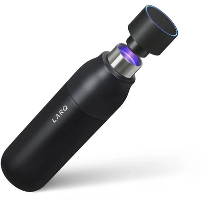 25OZ LARQ PUREVIS BOTTLE | OBSID.BLK