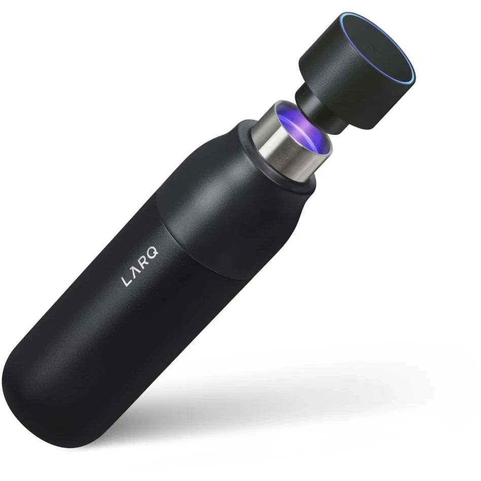 25OZ LARQ PUREVIS BOTTLE | OBSID.BLK