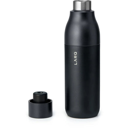 25OZ LARQ PUREVIS BOTTLE | OBSID.BLK