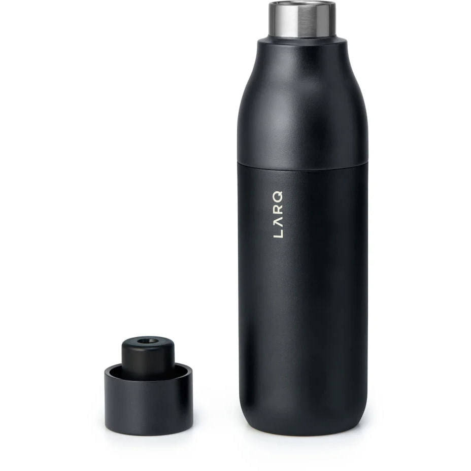 25OZ LARQ PUREVIS BOTTLE | OBSID.BLK