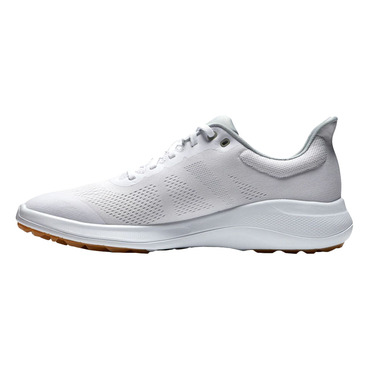 Footjoy Mens Flex Golf Cleats in White Color