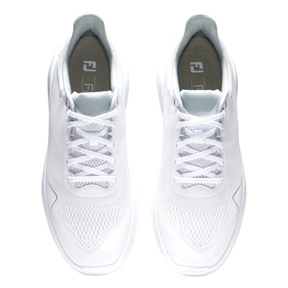 Footjoy Mens Flex Golf Cleats in White Color