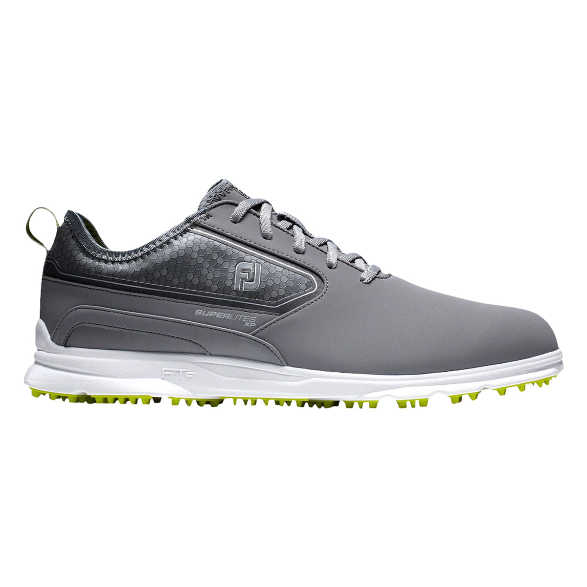 Footjoy Mens Superlites Xp Golf Cleats in Grey Color