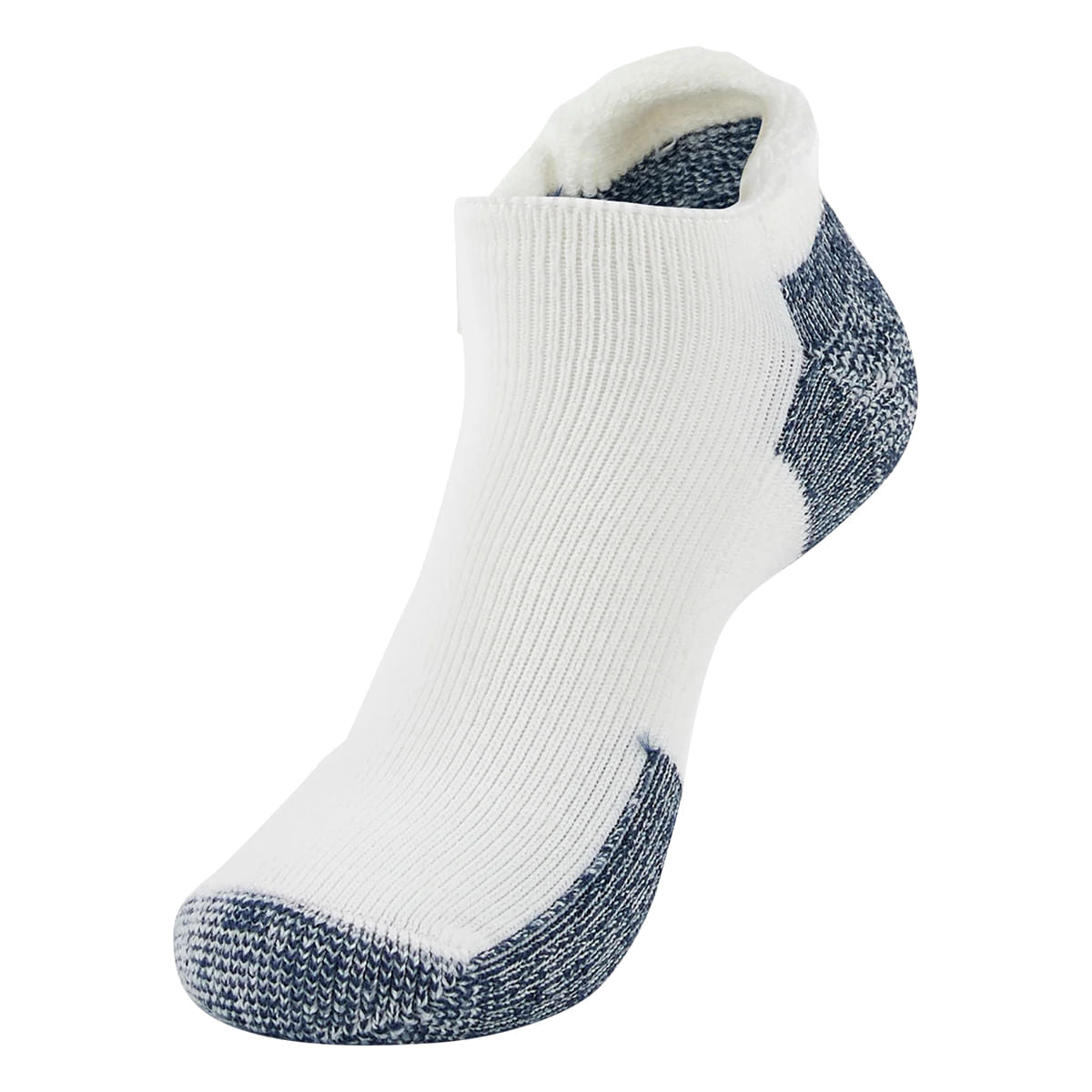 RUNNING CUSHION ROLLTOP | WHITE/NAVY