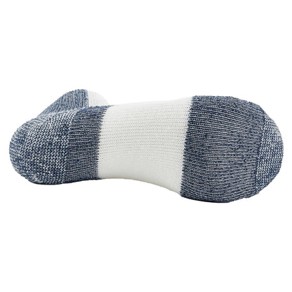 RUNNING CUSHION LOWCUT | WHITE/NAVY