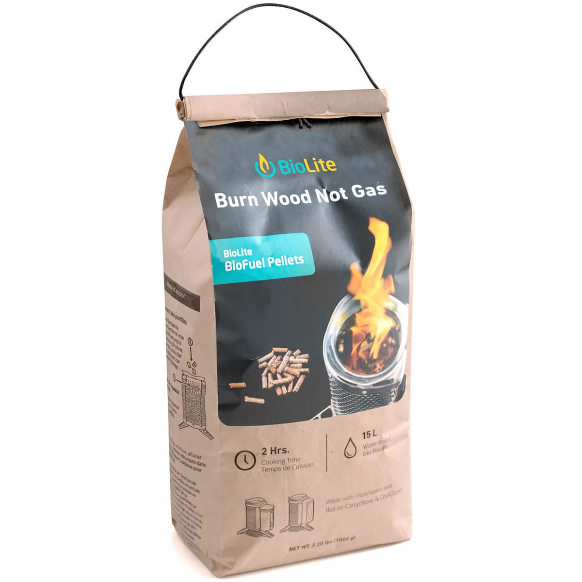 Biolite Biofuel Pellets 1Kg Camp Cooking in No Color