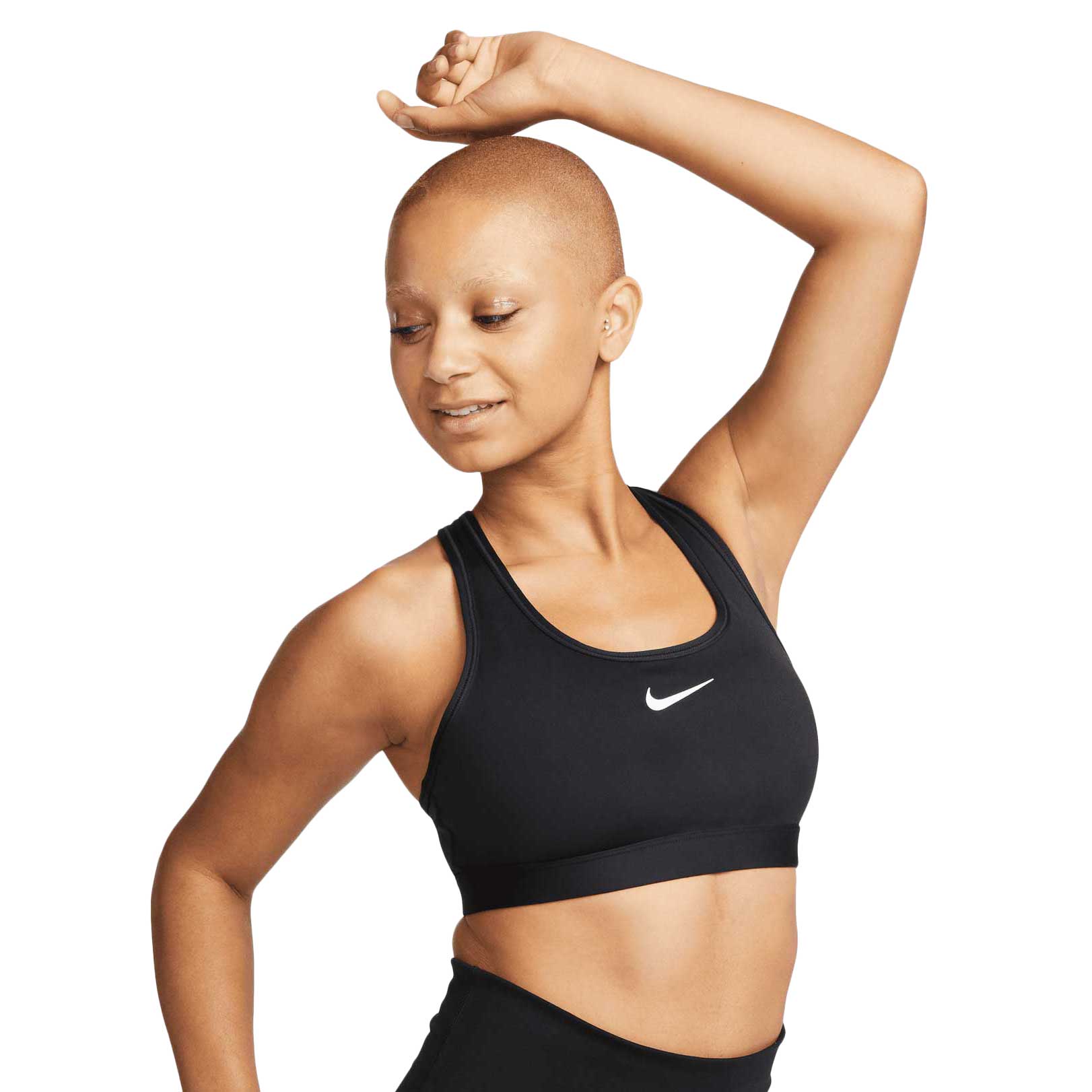 SWOOSH MEDIUM SUPPORT | 010-BLACK/