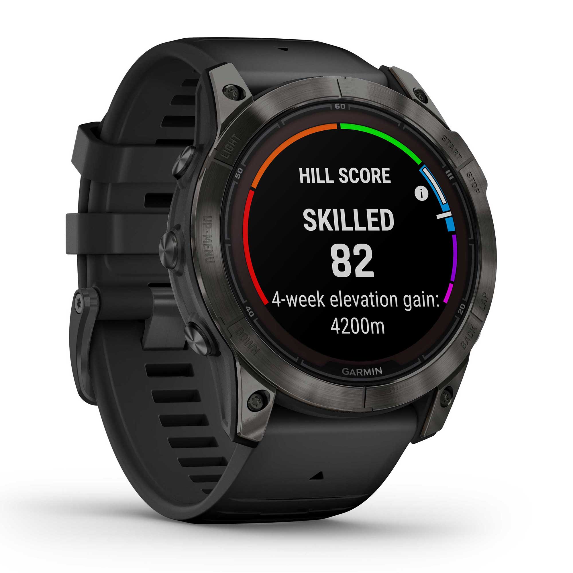 Garmin Unisex Fenix7X Pro Sphire Solr Smart Watches in Black Color