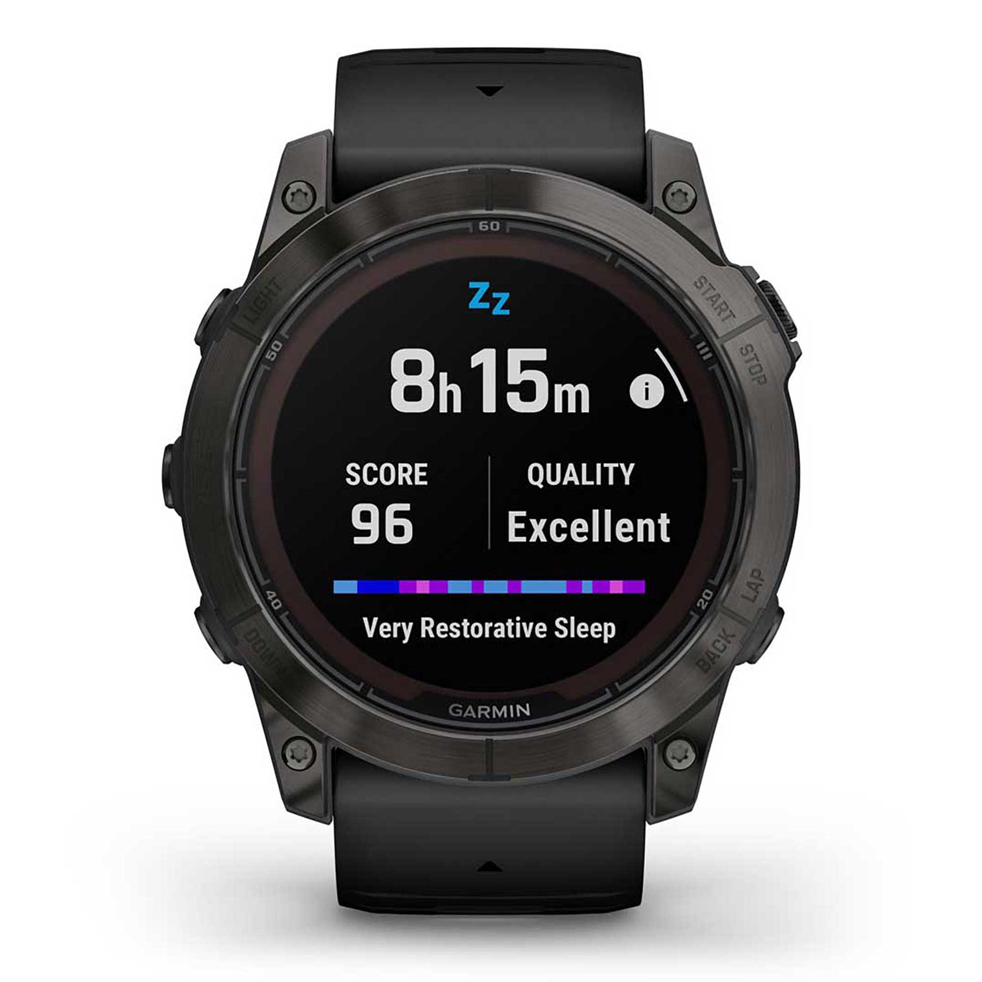 Garmin Unisex Fenix7X Pro Sphire Solr Smart Watches in Black Color