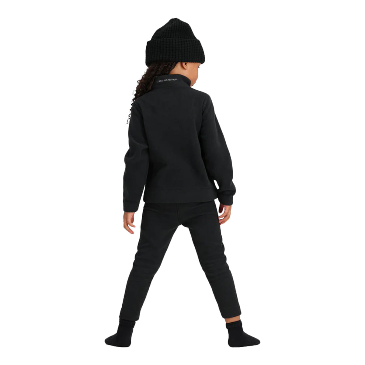 Obermeyer Unisex Ultra Gear Zip Midlayer in Black Color