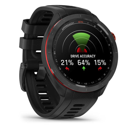Garmin Unisex Approach S70 47Mm Golf Smart Watches in Black Color