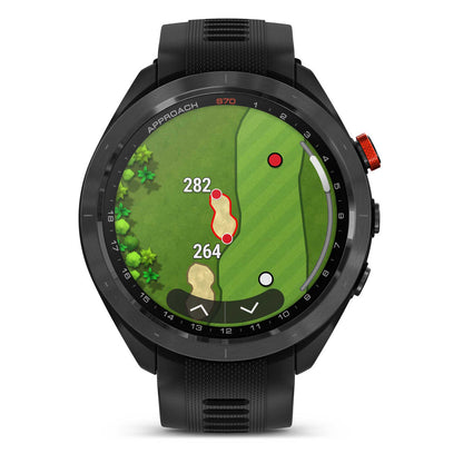 Garmin Unisex Approach S70 47Mm Golf Smart Watches in Black Color