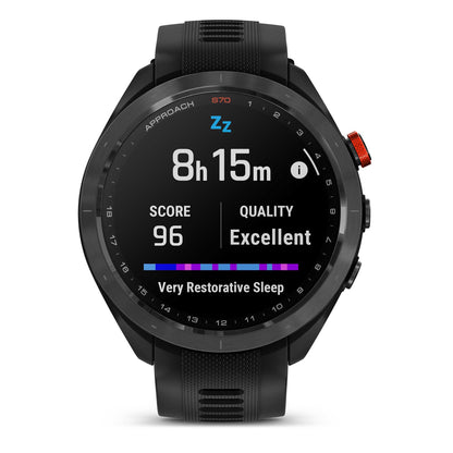 Garmin Unisex Approach S70 47Mm Golf Smart Watches in Black Color