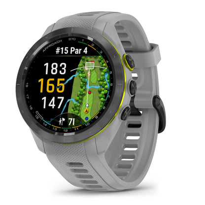 Garmin Unisex Approach S70 42Mm Golf Smart Watches in Grey Color